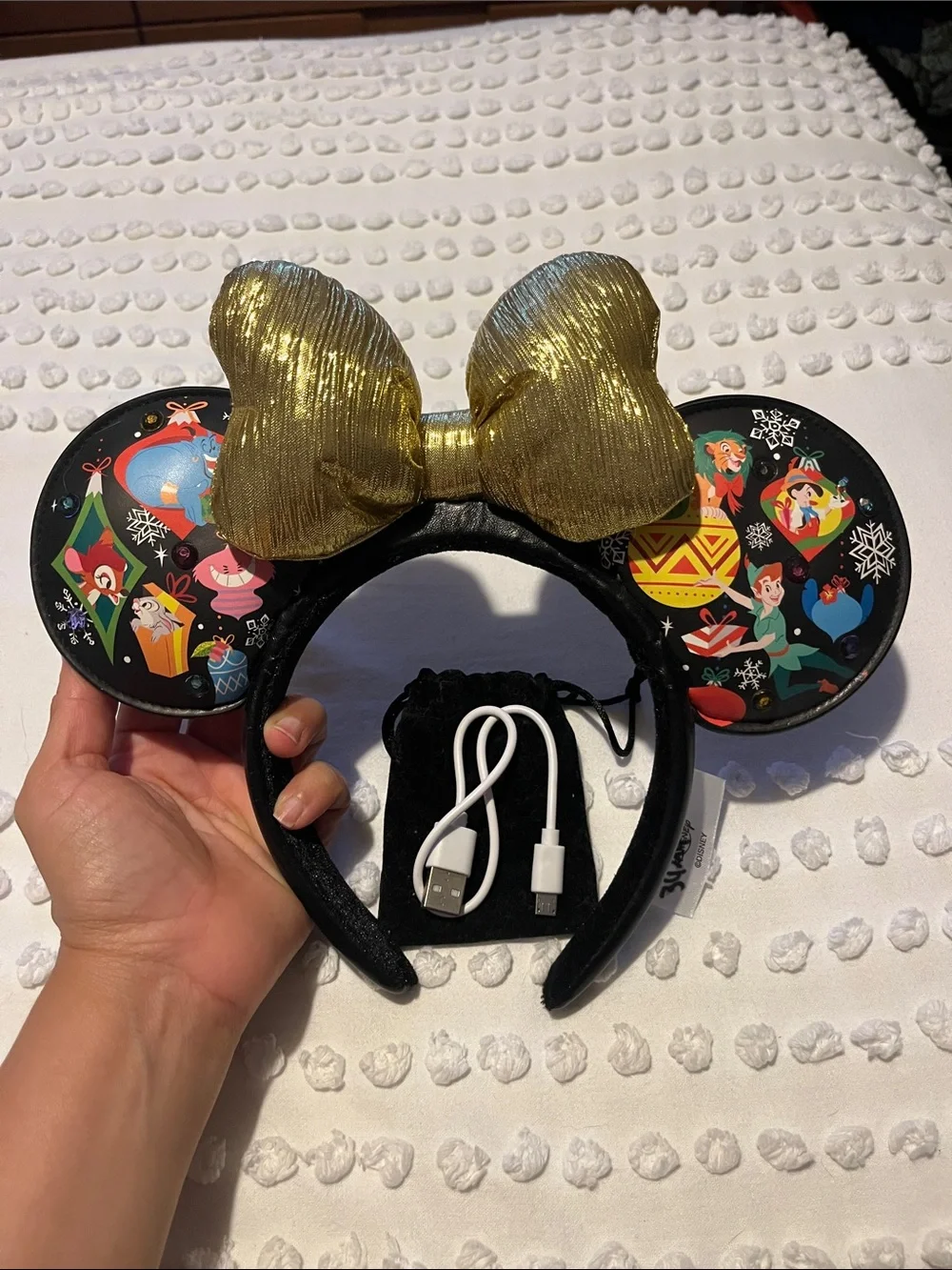 Light up Holiday Minnie Ears